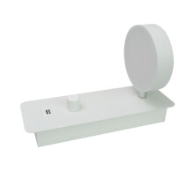 Applique Murale Moderne à LED, Rotation à 300 Degrés, USB, Lampe Murale D'Intérieur, 9 W, Applique Murale, Applique Murale, Blanc