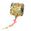 Leaf Pattern Hemp Rope 10m5mm Multicolor Soft and Strong Cuttable Craft Rope 1