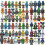 72 models Ninjago CUSTOM Fit Lego Mini Figures Blocks Set 3