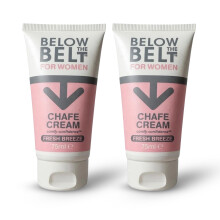 Below The Belt Women's Anti Chaffing Cream Fresh Breeze Scent 75ml DUO