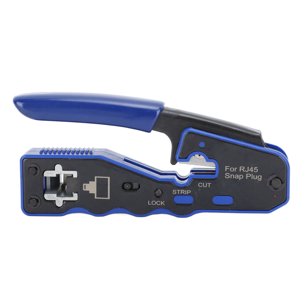 Rj45 Network Cable Tester Kit With Crimper, Stripper & Cutter, Alloy Steel 7901375686017