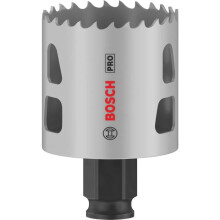 Bosch 1x PRO Multi Material Power Change Plus Hole Saw (for Softwood, Drywall, Ø 43 mm, Professional Accessory Rotary Drill/Drivers)