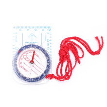 Magnifying Orienteering Compass For Accurate Map Reading, Waterproof Navigation Compass With Directional Sign And Magnetic Needle, Professional