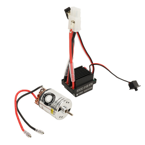 540 Brushed Motor 320A ESC 7.4V 35.5x53mm Silver