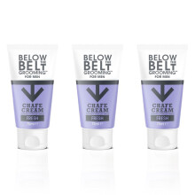 Below The Belt Men's Anti Chaffing Cream Fresh Scent 75ml TRIO
