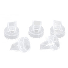 Juego de 5 válvulas de silicona tipo pico de pato para bomba de bebé