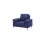 Blue Sofa Set 1 Two Seater Sofa and 2 Single Sofas 2