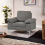 Grey Sofa Set 1 Two Seater Sofa and 2 Single sofas 5