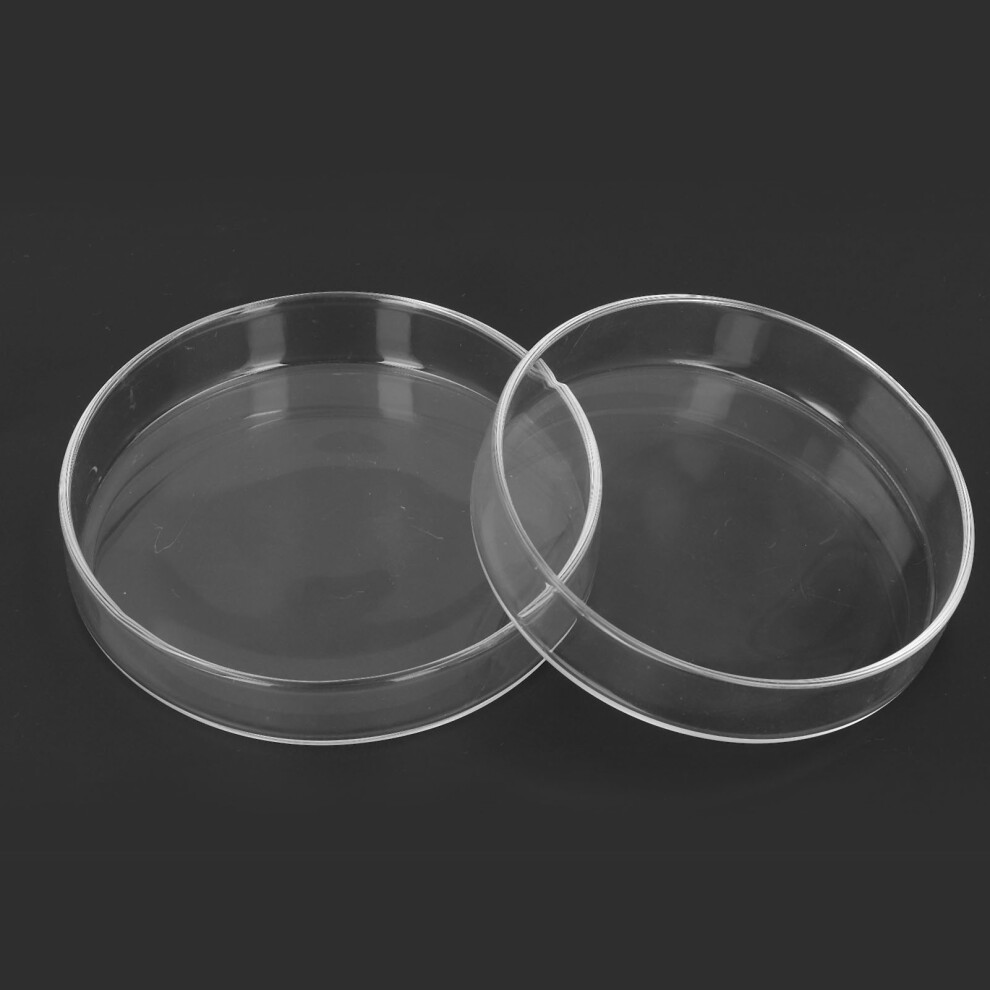 10 Glass Petri Dishes with Lids for Lab Work