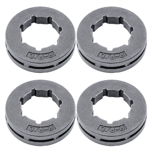 4 Peças 3/8 Polegadas 8T Roda Dentada para  064 066 088 090 MS660 MS880 para  394 395 Motosserra 1