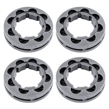 4 Peças 3/8 Polegadas 8T Roda Dentada para 064 066 088 090 MS660 MS880 para 394 395 Motosserra