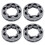 4 Peças 3/8 Polegadas 8T Roda Dentada para  064 066 088 090 MS660 MS880 para  394 395 Motosserra 1
