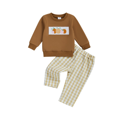 (3-4 Years, Brown) Ρούχα για νήπια 2 τεμάχια.