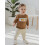 (3-4 Years, Brown) Ρούχα για νήπια 2 τεμάχια. 5