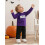 (5-6 Years, Dark Purple) Στολή νήπια με κέντημα αράχνης και φούτερ μακρυμάνικο 5