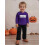 (5-6 Years, Dark Purple) Στολή νήπια με κέντημα αράχνης και φούτερ μακρυμάνικο 2