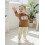 (12-18 Months, Brown) Ρούχα για νήπια 2 τεμάχια. 4