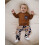(18-24 Months, Dark Khaki) Φθινοπωρινή μπλούζα με για νήπια 5