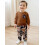 (18-24 Months, Dark Khaki) Φθινοπωρινή μπλούζα με για νήπια 4