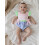 (6-12 Months, Multi-Color 1) Βρεφικό καλοκαιρινό ολόσωμο καρό σχέδιο. 4