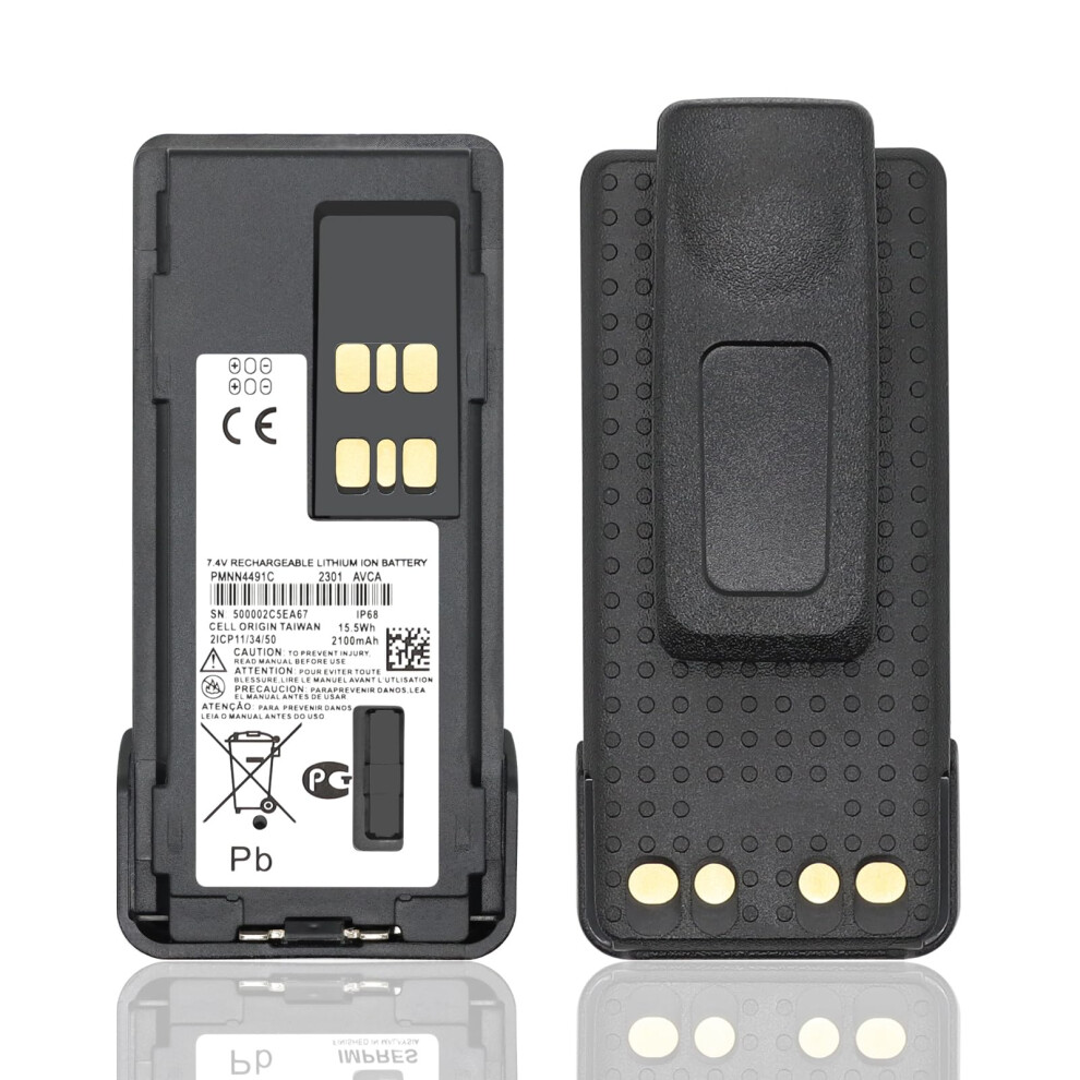Replacement Battery 2100Mah For Motorola Xpr3300e Xpr7350 Longlasting Power 9169991251332