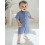 (9-12 Months, Blue) Καλοκαιρινά ρούχα μωρών και σορτσάκι. 6