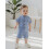 (9-12 Months, Blue) Καλοκαιρινά ρούχα μωρών και σορτσάκι. 3