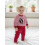 (6-12 Months, Red) Φθινοπωρινά ρούχα για πουλόβερ, παντελόνι 5