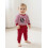 (6-12 Months, Red) Φθινοπωρινά ρούχα για πουλόβερ, παντελόνι 4