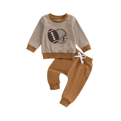 (2-3 Years, Khaki) Φθινοπωρινά ρούχα για πουλόβερ, παντελόνι 1
