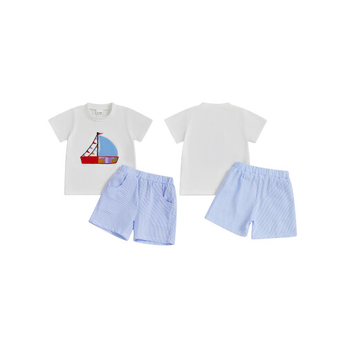 (12-18 Months, White) Σετ σορτς για 2 τεμάχια 1