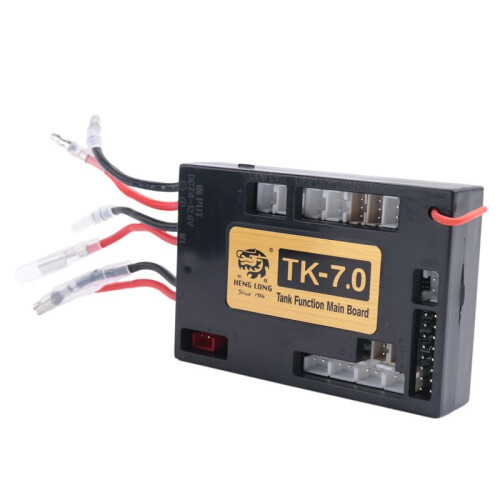1/16 RC Car Remote Control 7.0 Mainboard + 2.4G Transmitter Remote Control System Set for Heng Long RC Tank Model