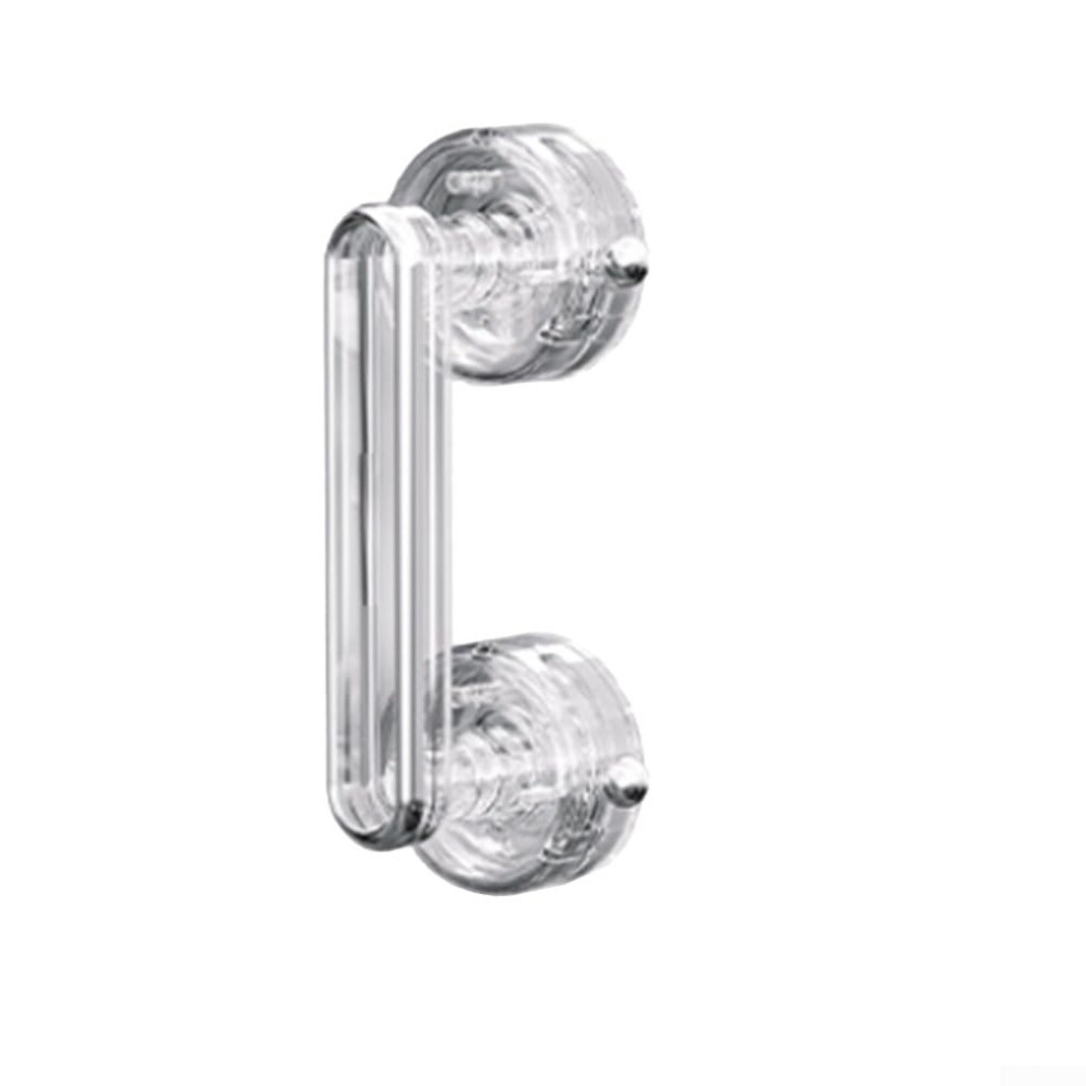 Suction Cup Grab Bar with Reliable Grip, Waterproof NonSlip Shower Safety Handle for Bathroom Use