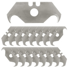 30PCS Utility Hook Blades for Carpet and Roofing, 2 Inch Durable Carbon Steel with Storage Box