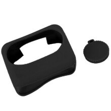 Funda de silicona GO 3S - protector de lente negro