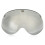 Windproof Sandproof Motorcycle Helmet Visor Silver with Adjustable Buckle 1