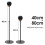 Adjustable  Speaker Stand for  Floor-Standing Holder for  Wireless  Speakers Enhanced Stability 8