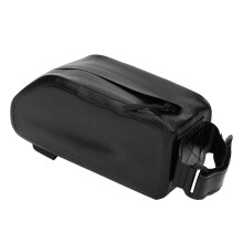 Borsa per bicicletta, struttura saldata e apertura magnetica, per ciclisti di tutte le stagioni (fissaggio con velcro)