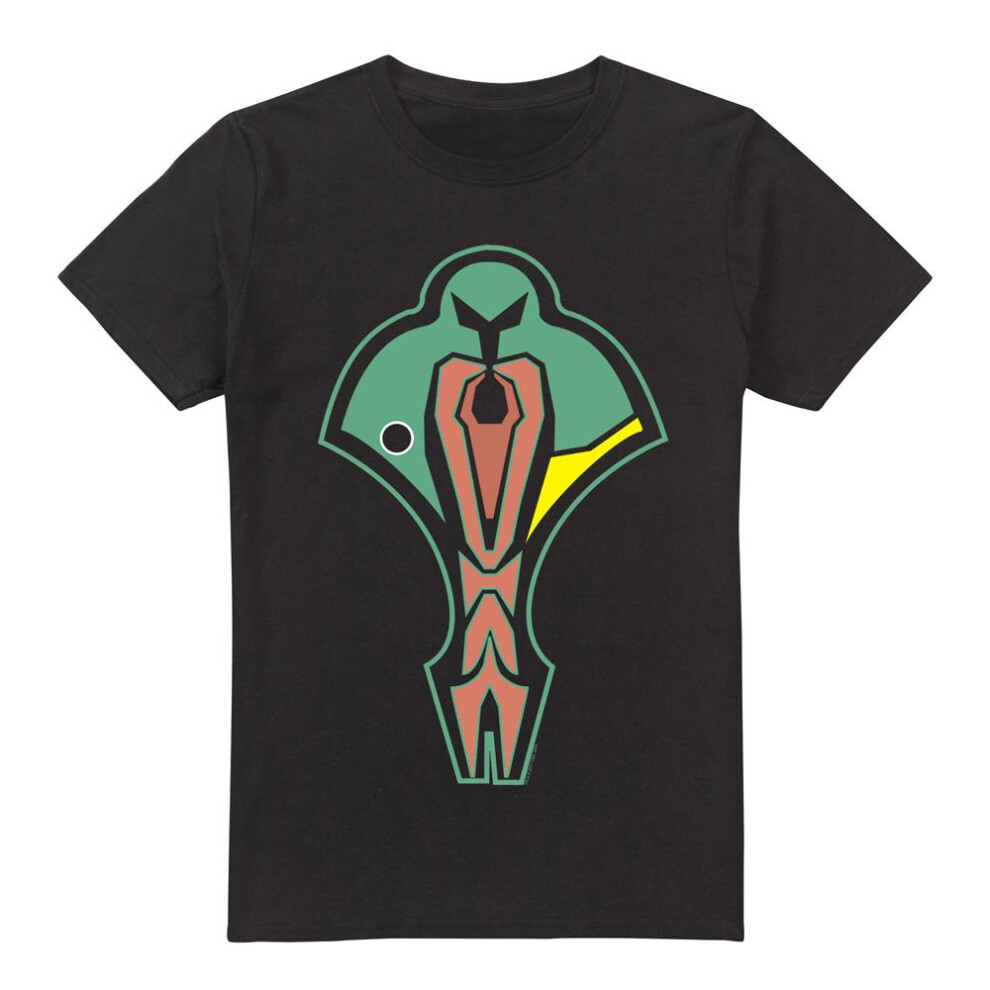 Star Trek (M, ) Mens Cardassian Logo T-Shirt Black