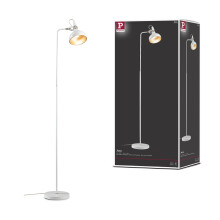 Paulmann 78483 Juna floor luminaire E14 max. 20W white matt, champagne metal