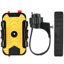 Telefoonhouder voor op het stuur, 360 graden draaibaar, herbruikbaar voor talloze avonturen.