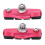 Τακάκια φρένων από ανθρακονήματα για ζάντες ποδηλάτου, σχεδιασμένα ειδικά για 1