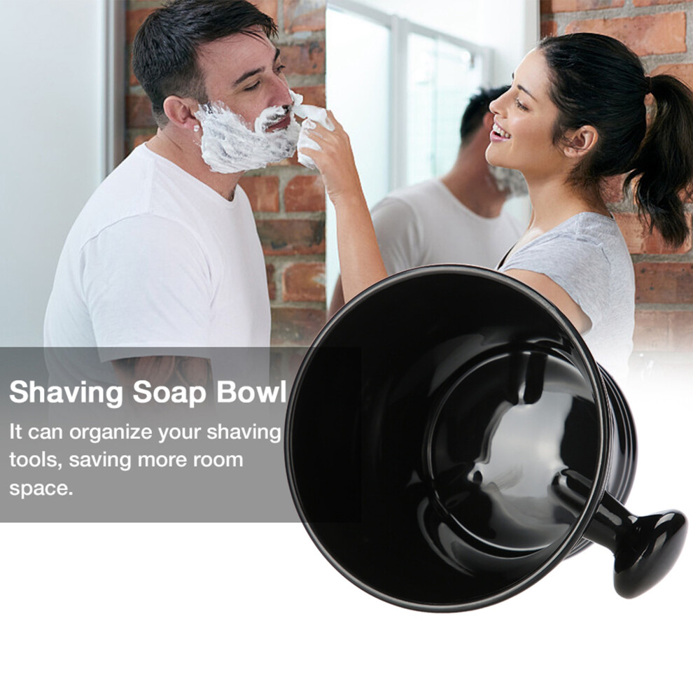 Fine Crafted Shaving Soap Bowl with Grip