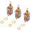 3St A500K Potentiometer Push Pull  Gitarrkontroll Pot Elektrisk Gitarr Tonvolymdelar Guld 1