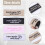 120 Pieces Personalized Sewing Labels Sew  Clothing Labels Handmade Interlocking Heart Pattern Label Tags 5