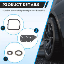 K155900A 155400 DPO AL4 Auto Transmission Master Overhaul Repair Kits Half Shaft Oil Seal for