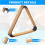 Wooden Billiard  Rack Solid Triangle Rack Pool  Racks Triangle Billiard  Racks Billiards Triangle Rack 1