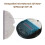 Pack of 4 Washable Replacement Brushes for   Q7 MAX / Q7 MAX+  Vacuum Cleaner 4