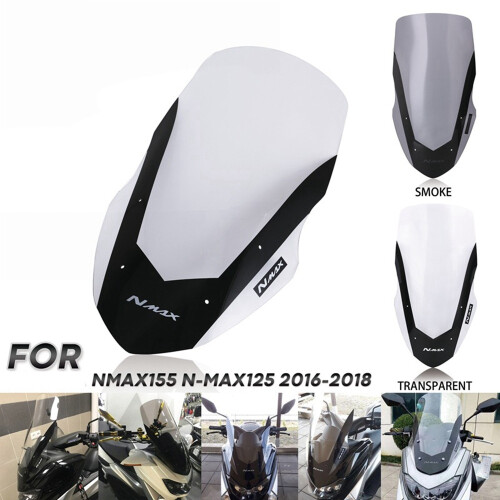 Motorcycle Windshield Deflector Shield Screen Accessories for  NMAX155 NMAX125 2016-2018 1