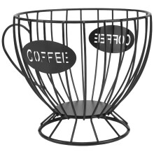 Cesta de Almacenamiento de CáPsulas de Café Cesta de Taza de Café Organizador de CáPsulas de Café Soporte de CáPsulas de Café Accesorios de